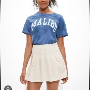 American Eagle High Rise Pleated Mini Skirt